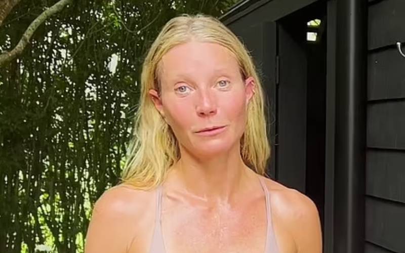 Gwyneth Paltrow Sets Temperatures Soaring While Showering Off In Swimsuit Video Drop