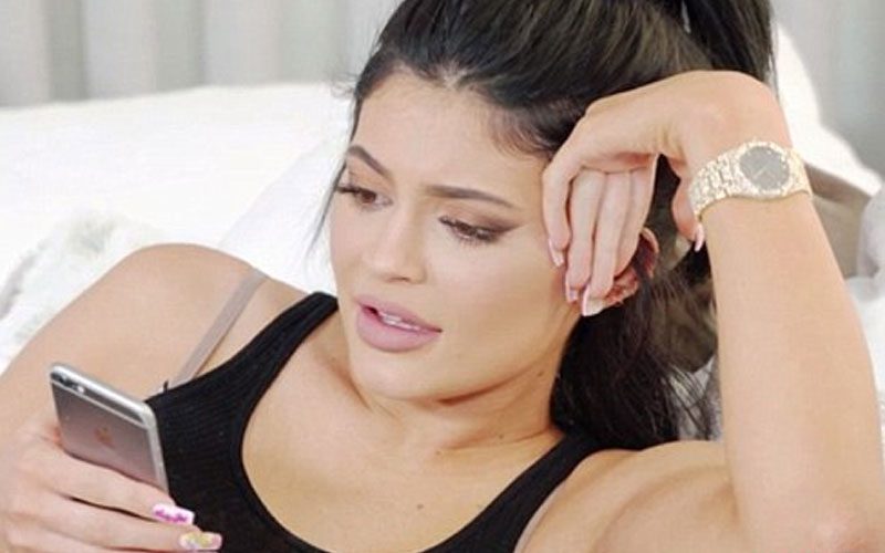Kylie Jenner Fires Back At Hater For Mocking Her Lips