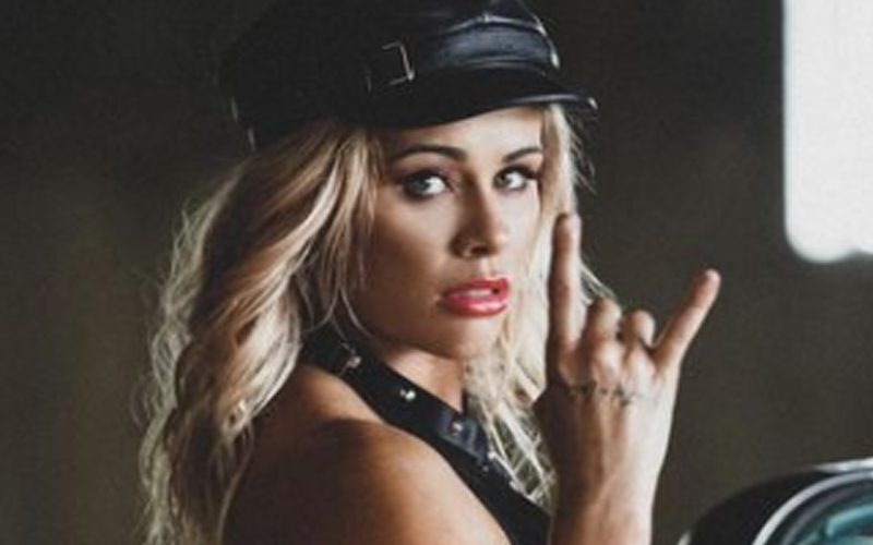 Paige VanZant Shows Her Bad Side In Skimpy Black Leather Photo Drop