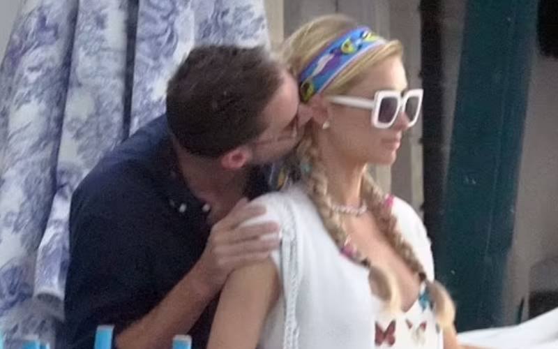 Paris Hilton & Carter Reum Caught In Major PDA On Luxury Boating Trip