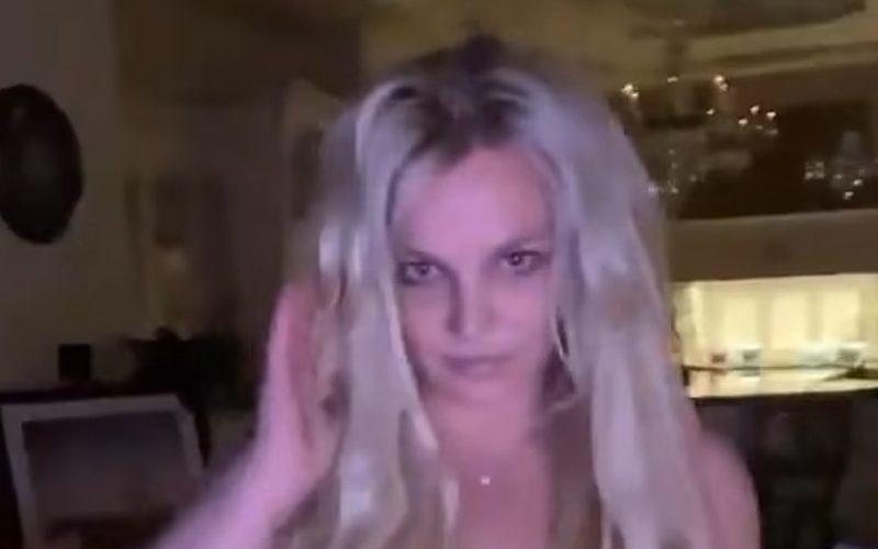 Britney Spears Leaves Little To Imagination While Dancing In Nothing But Bikini Bottoms