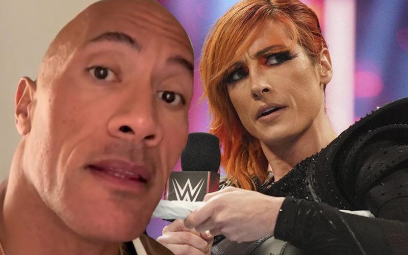 The Rock Crashes Becky Lynch’s FaceTime To Ask About Her Injury Status