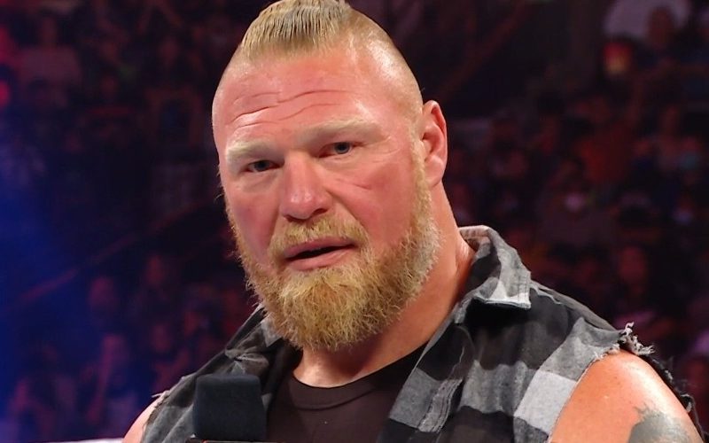 WWE Wouldn’t Let Anyone Pick Brock Lesnar Up During A Match