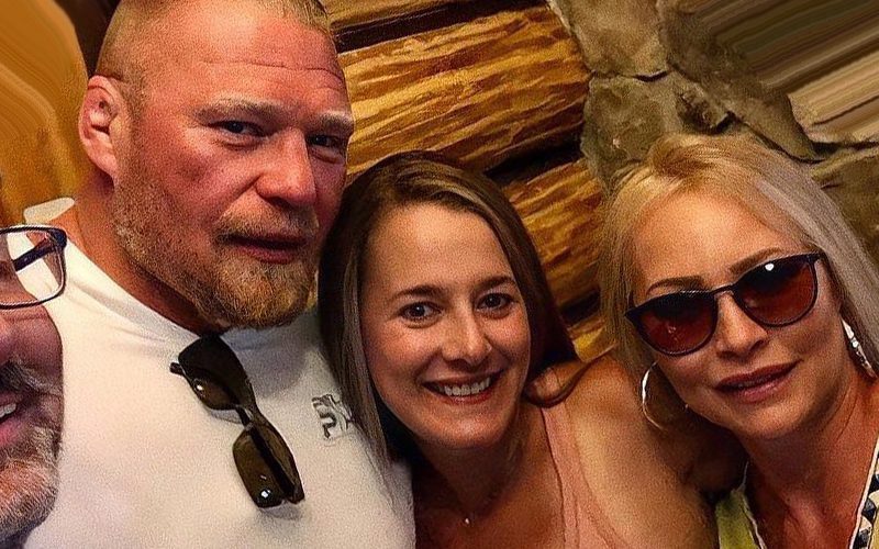 Brock Lesnar Spotted With Sable In Rare Public Appearance