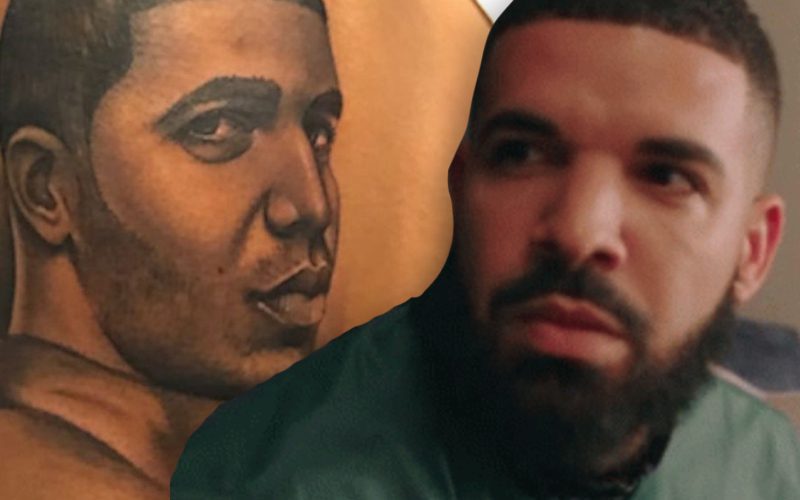 Tattoo Artist Not Happy Drake Dragged Self-Portrait Ink He Did For His Dad