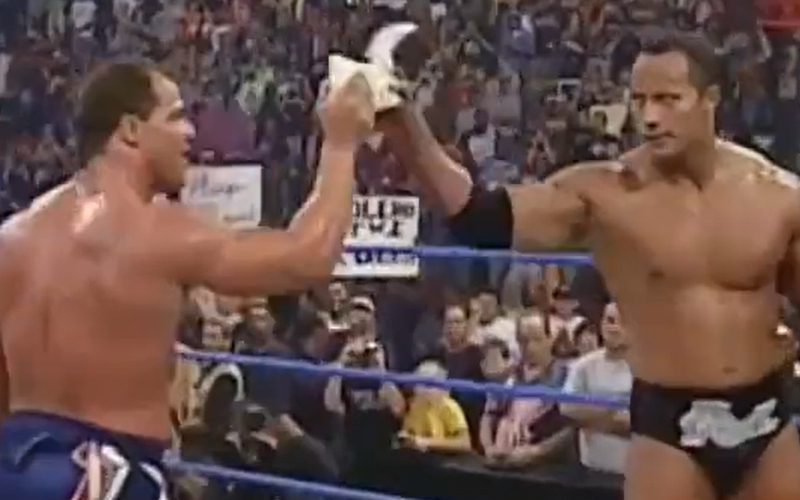 The Rock Drank Rancid Milk With Kurt Angle During Classic WWE Segment