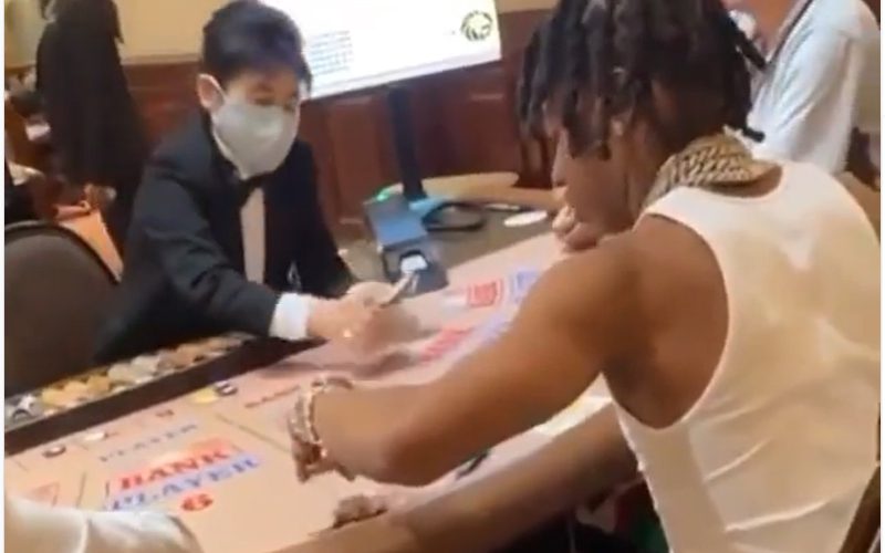 Lil Baby Spotted At The Poker Table In Las Vegas Casino