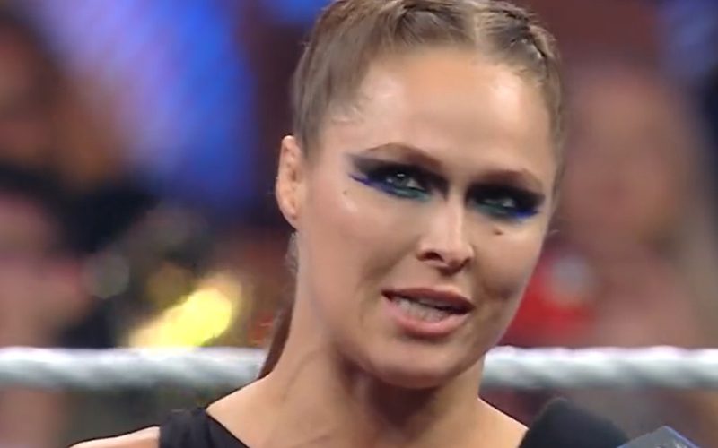 Ronda Rousey Called Out For Not Caring About Fan Reactions In WWE