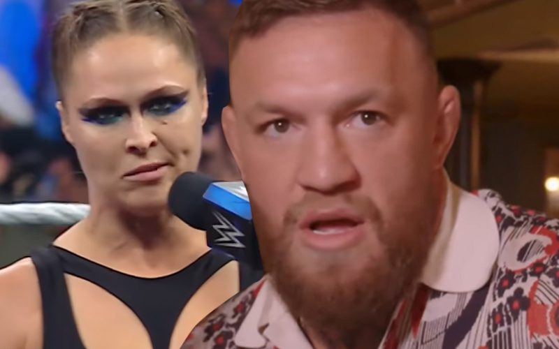 Conor McGregor Calls Ronda Rousey A Gangster After WWE SmackDown Promo