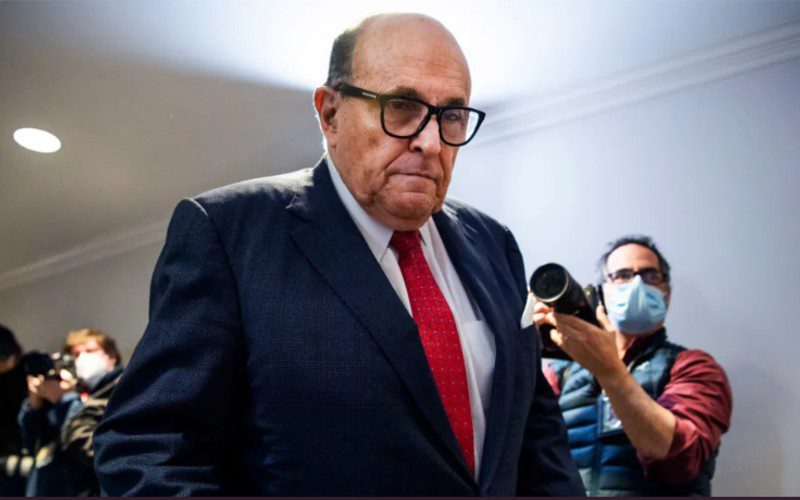 Rudy Giuliani Is A Target In Criminal Election Meddling