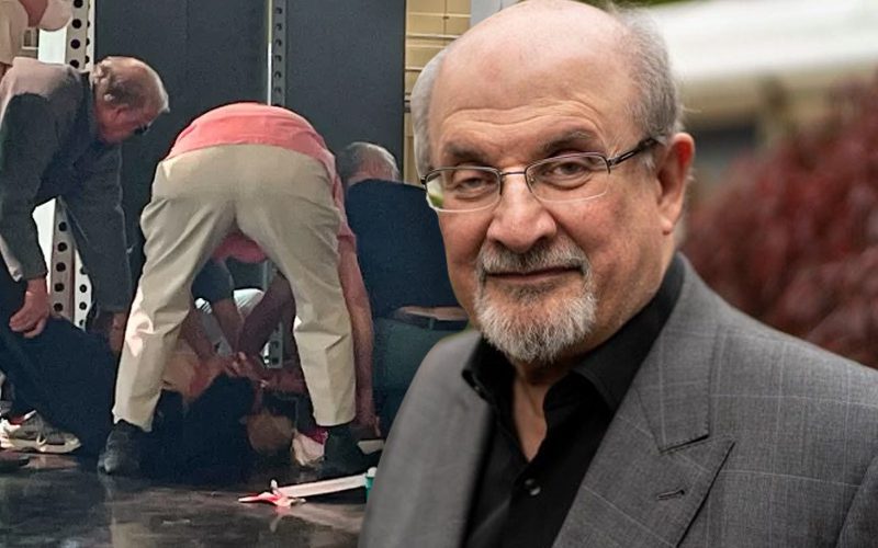 Salman Rushdie Stabbed On Stage While Speaking In New York City