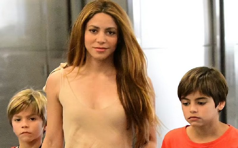 Shakira Spotted At Miami Airport With Sons Amid Tax Scandal