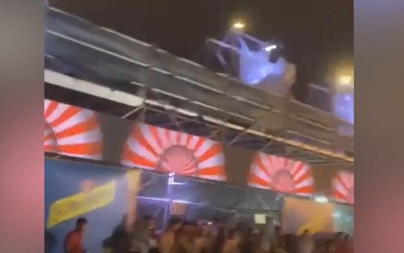 One Dead & Many Injured After Medusa Festival Stage Collapses Due To High Winds