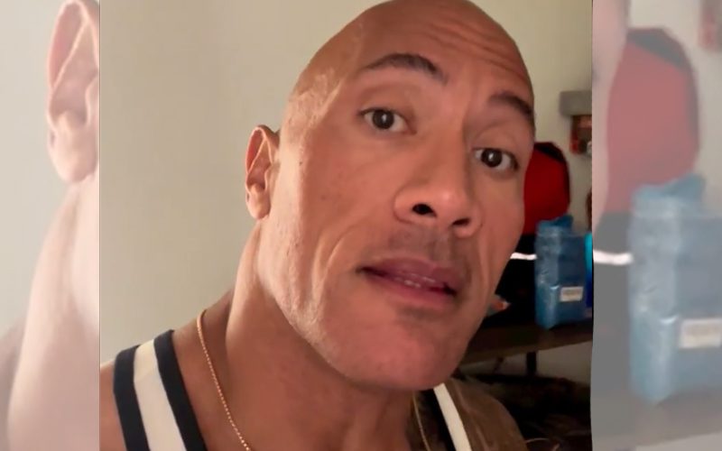 The Rock Plays Hide & Seek With His 4-Year-Old Daughter