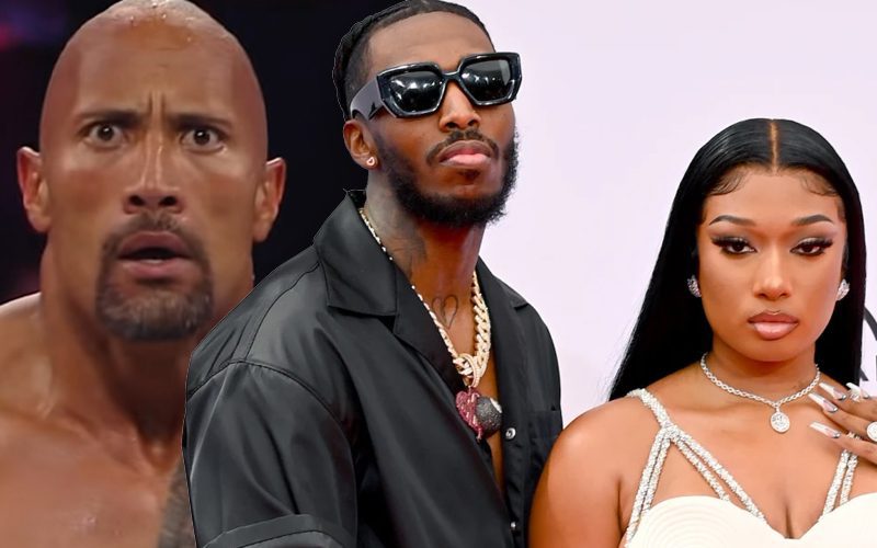 Megan Thee Stallion’s Boyfriend Deletes Strange Comment After The Rock Said He Wants To Be Her Pet