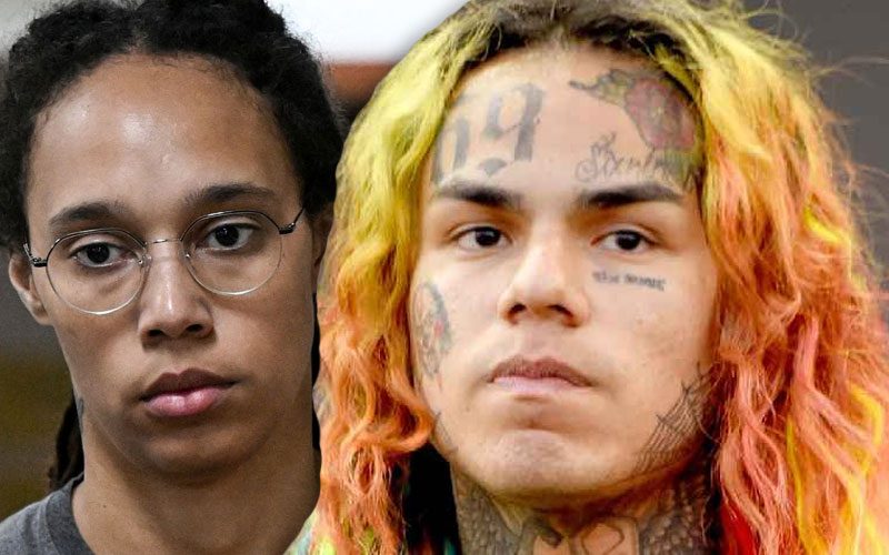 Tekashi 6ix9ine Drags Brittney Griner During His Trip To Russia