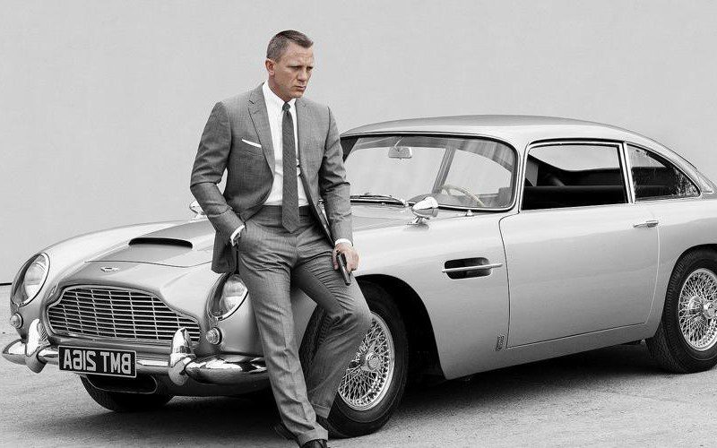 James Bond’s Aston Martin DB5 Goes Up For $2 Million At Auction