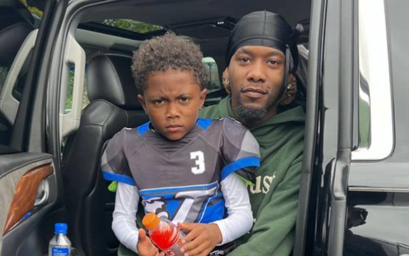 Offset Spends $50K On Private Jet To Watch Son’s First Football Game