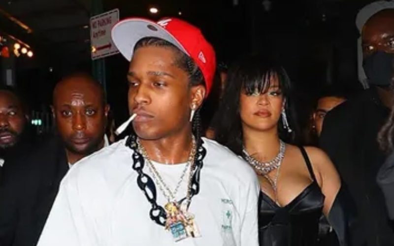 A$AP Rocky Has Awkward Moment With Rihanna While Out At The Club