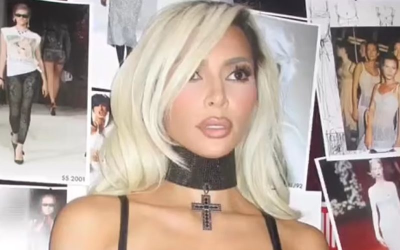 Kim Kardashian Leaves Little To Imagination In Dolce & Gabbana Bralette