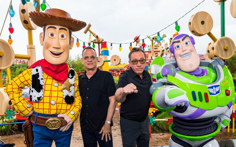 Tom Hanks & Tim Allen Spotted Having Breakfast To Fuel ‘Toy Story’ Speculation