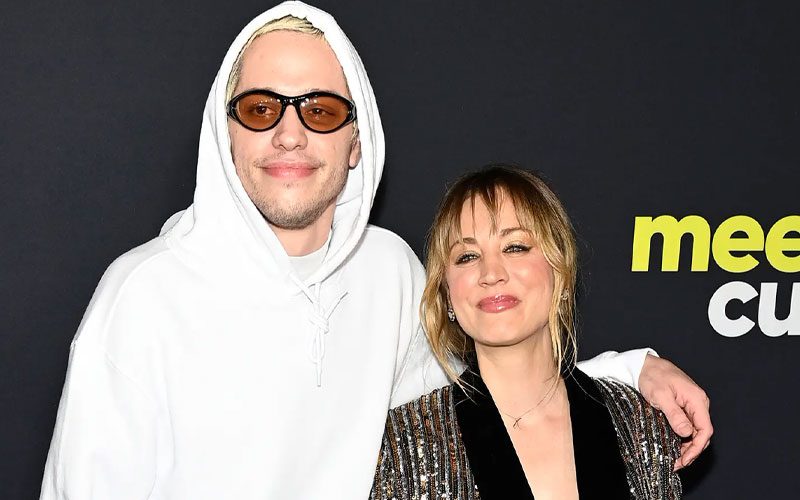 Kaley Cuoco Drags Pete Davidson’s Sloppy Red Carpet Look