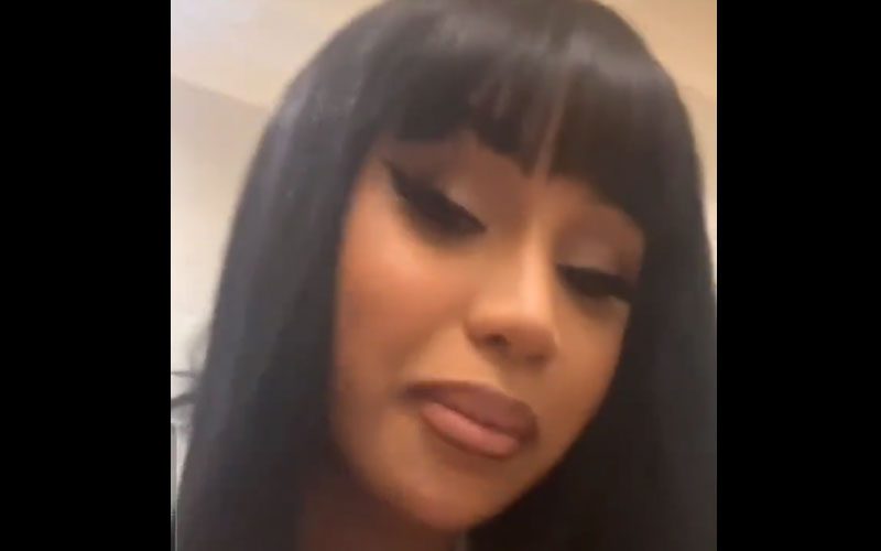 Cardi B Gives Closer Look At Her First Face Tattoo