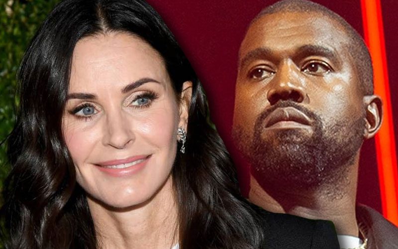 Courteney Cox Trolls Kanye West For Saying ‘Friends’ Isn’t Funny
