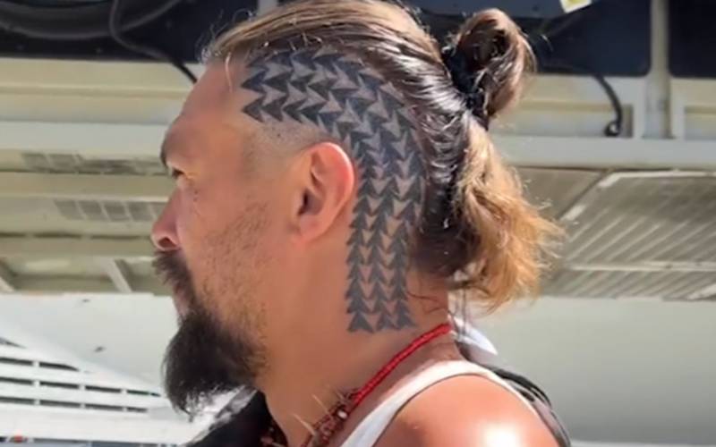 Jason Momoa Reveals Massive New Head Tattoo