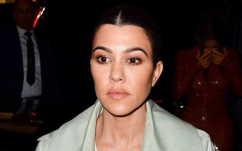 Kourtney Kardashian Shuts Down Pregnancy Rumors With Lingerie Photo Drop