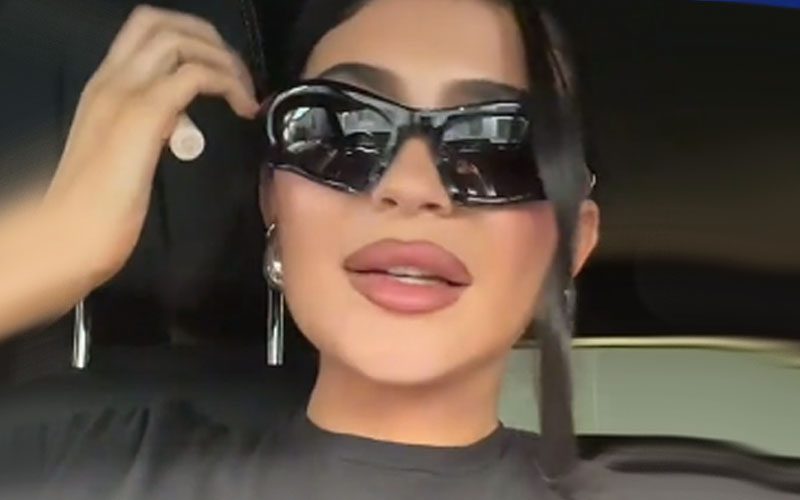 Kylie Jenner Lactates On Her Shirt Mid TikTok Rant