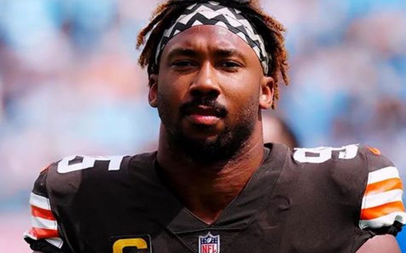 Cleveland Browns’ Myles Garrett Flips Vehicle Several Times In Single-Car Accident
