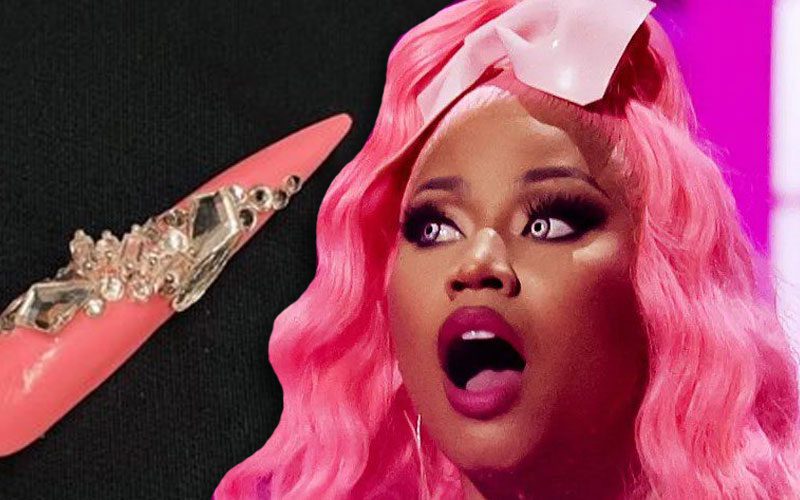 Nicki Minaj’s Fake Nail From VMAs Sells For Over $55k