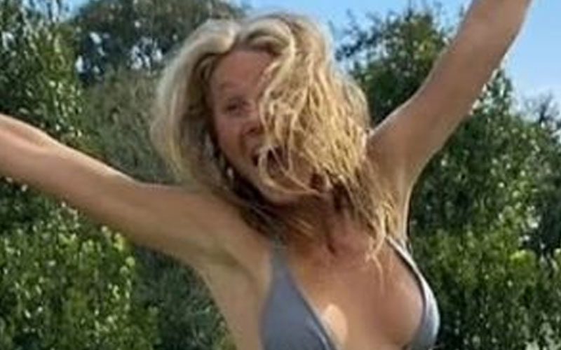 Gwyneth Paltrow Shows Off In Barely There Black String Bikini Ahead Of Her 50th Birthday