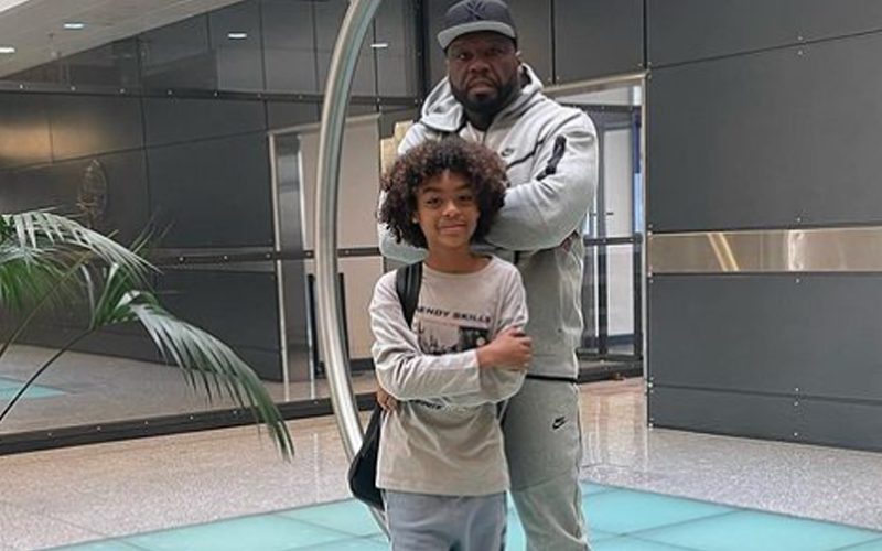 50 Cent Heading To Milan Italy With His Youngest Son Amid Trouble With His Oldest