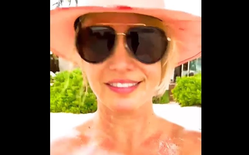 Britney Spears Teases Drastic Change For Her Look In Beach Bikini Video Drop