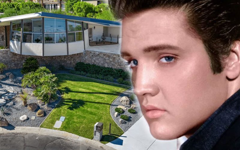Elvis Presley’s Palm Springs Mansion Goes On Market For $5.65M