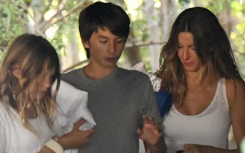 Gisele Bündchen Spotted With Kids In Miami Amid Tom Brady Divorce