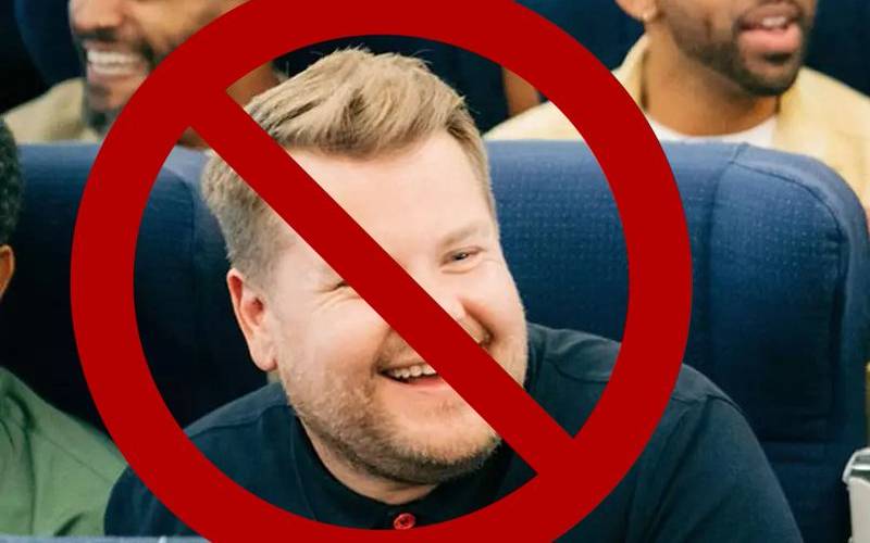 James Corden Banned From Ryanair After Customer Service Nightmare Controversy