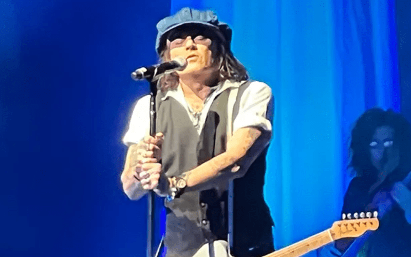 Johnny Depp Calls Attention To His Attorneys In Crowd During Live Concert