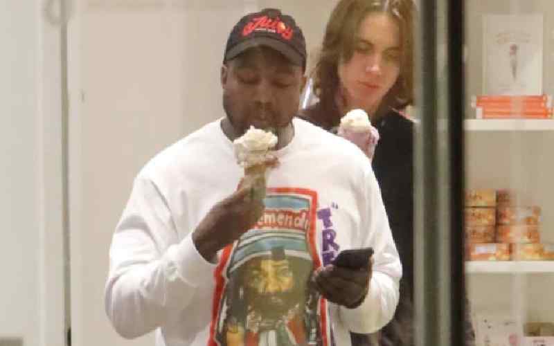 Kanye West Enjoys Ice Cream After North’s Game Amid New Drama With Kim Kardashian