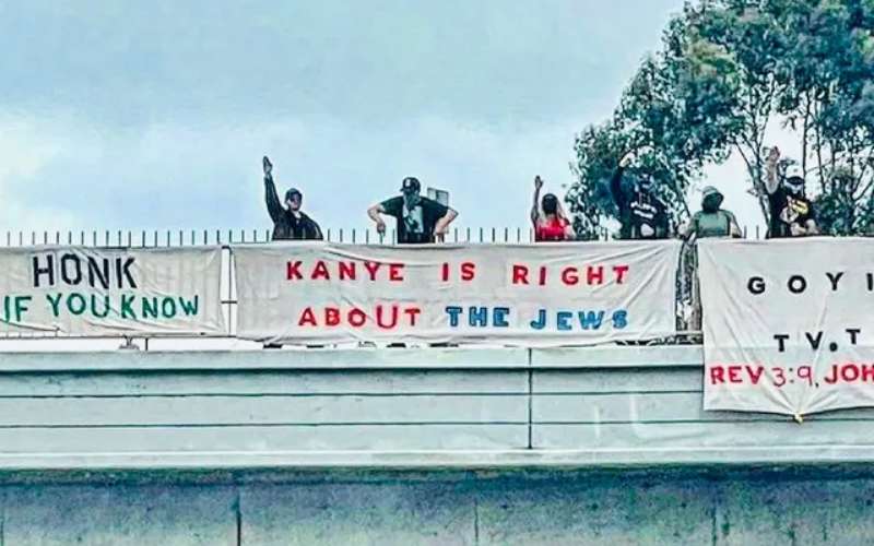 Kanye West’s Comments Prompt Anti-Semitic Rally In Los Angeles