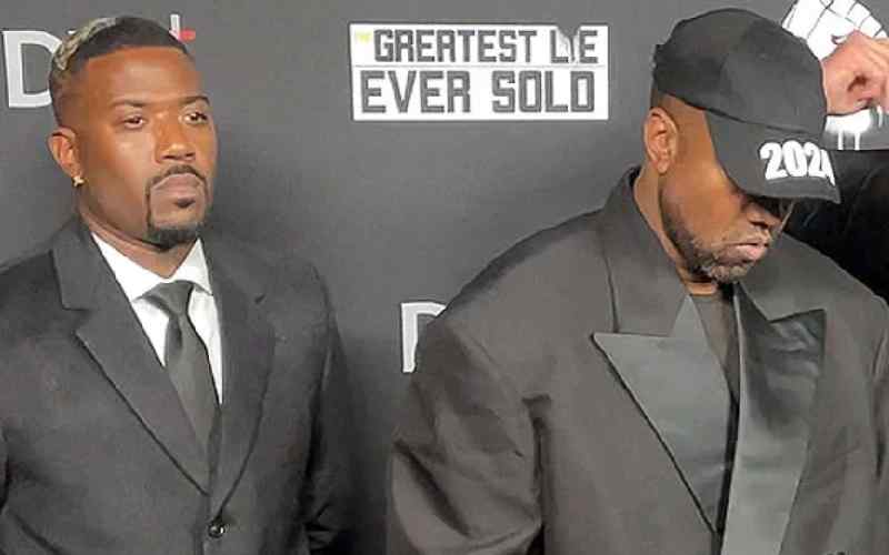 Kanye West & Ray J Come Face-To-Face At Candace Owens Event