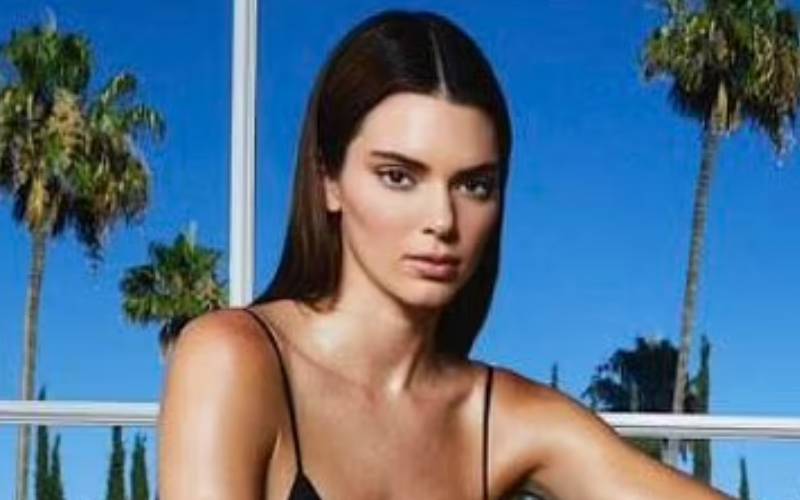 Kendall Jenner Flaunts Stellar Figure In Black Bikini & Thigh-High Boots