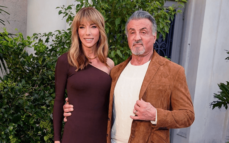 Sylvester Stallone & Jennifer Flavin Attend Ralph Lauren Fashion Show After Reconciling Marriage