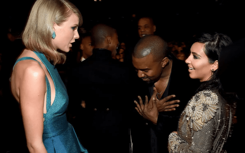 Taylor Swift’s Fans Believe She Shaded Kim Kardashian & Kanye West’s Divorce On ‘Midnights’