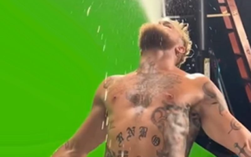 Jake Paul Does A ‘Triple H Spit’ To Promote Anderson Silva Fight
