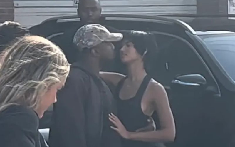 Kanye West Makes Out With New Love Interest Juliana Nalu