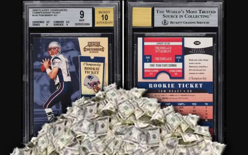 Tom Brady’s Rare Autographed Rookie Card Sells For $2.4 Million