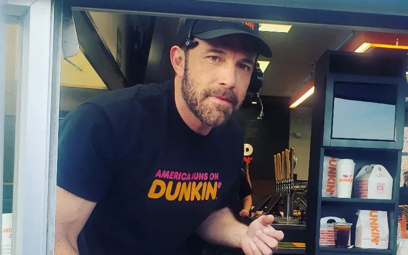 Ben Affleck and Jennifer Lopez Serve Drinks at Dunkin’ Drive-Thru, Sparking Super Bowl Commercial Speculation